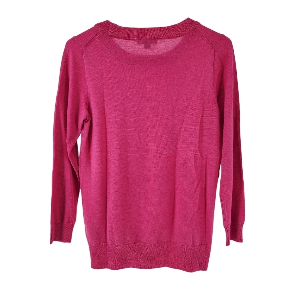 J. Crew Pink Scoop Neck Sweater - Picture 4 of 5